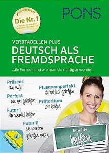 Pons Verbtabellen Plus - Deutsch Als Fremdsprache - Buch Mit Online-Übungen