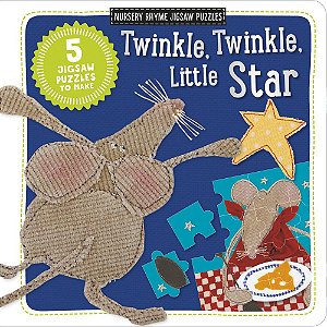 Twinkle, Twinkle, Little Star - Nursery Rhyme Jigsaw Puzzles - 5 Jiggaw Puzzles To Make
