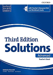 Solutions Advanced - Teacher's Book With Resource Disc Pack And Workbook Audio - Third Edition