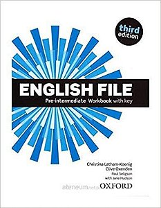 English File Pre-Intermediate - Workbook With Key And Ichecker - Third Edition