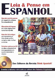 Leia E Pense Em Espanhol - Livro Com CD De Áudio