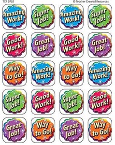 Good Work Stickers (Tcr5752)