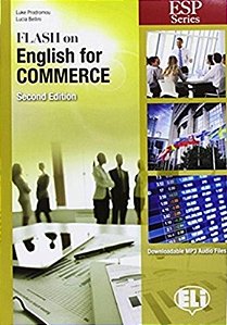 Flash On English For Commerce - Book With Downloadable MP3 Audio Files - Second Edition