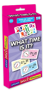 Play To Learn - What Time Is It? - Jogo De Cartas