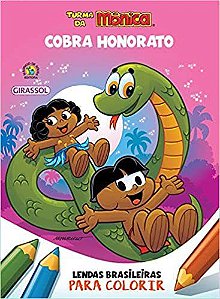 Tm - Lendas Brasileiras Para Colorir - Cobra Honorato