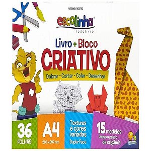 Livro + Bloco Criativo (Escolinha Todolivro)