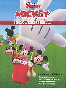 Aprender É Incrível Disney - Mickey Aprendendo Números