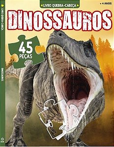 Dinossauros Livro Quebra-Cabeça