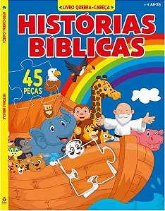 Histórias Bíblicas Livro Quebra-Cabeça