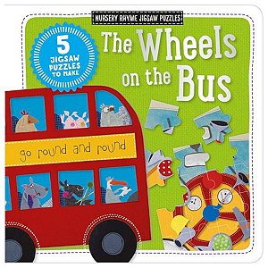 The Wheels On The Bus - Nursery Rhyme Jigsaw Puzzles - 5 Jigsaw Puzzles To Make