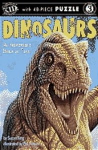 Dinosaurs - An Adventure Back In Time With 48 Piece Puzzle - Level 3
