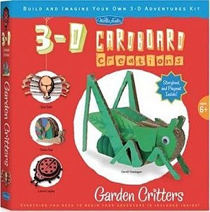 3-D Cardboard Creations Garden Critters