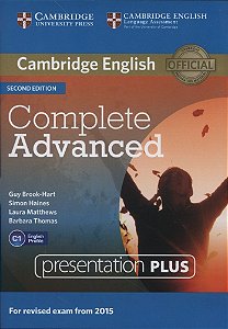 Complete Advanced - Presentation Plus Dvd-ROM - Second Edition