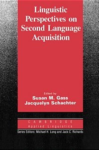Linguistic Perspectives On Second Language Aquisition - Book