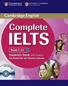 Complete Ielts Bands 5-6.5 - Student's Book With Answers And CD-ROM & Class Audio CD