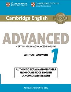 Cambridge English Advanced 1 - Student's Book Without Answers