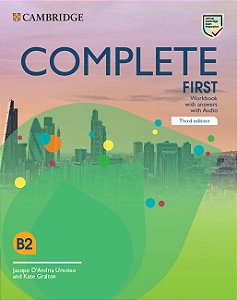Complete First - Workbook With Answers And Audio - Third Edition