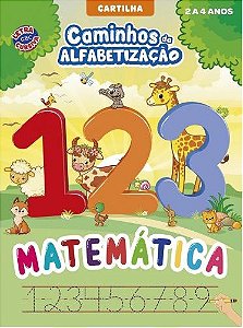 Cartilha Caminhos Da Alfabetização - Matemática 2 A 4 Anos