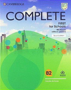 Complete First For Schools - Workbook Without Answers And With Audio Download - Second Edition