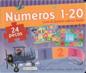 Numero 1-20 - Livro & Quebra-Cabeca Duplo