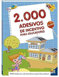 2000 Adesivos De Incentivo Para Educadores