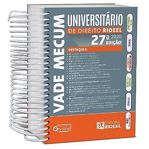 Vade Mecum Universitário De Direito - 1º Semestre 2020 - Livro Com Conteúdo Digital - 27ª Edição
