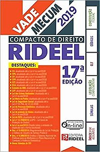 Vade Mecum Compacto De Direito Rideel - 1º Semestre 2019