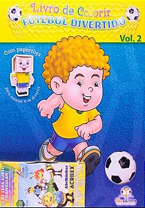 Futebol Divertido - Volume 2 - Livro De Colorir