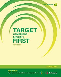 Target Cambridge English - First - Workbook With Audio CD
