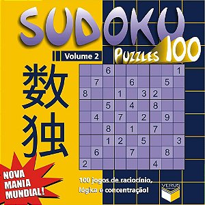 Sudoku Puzzles 2 - 100 Jogos De Raciocínio, Lógica E Concentração!