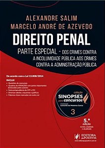 Direito Penal - Sinopses Para Concursos - Parte Especial - Volume 3 - 5ª Edição