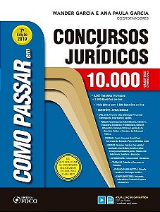 Como Passar Em Concursos Juridicos - 10.000 Questões Comentadas - 7ª Edição