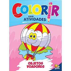 Colorir Com Atividades: Objetos Voadores