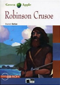 Robinson Crusoe - Green Apple Step 1 - Book With Audio CD