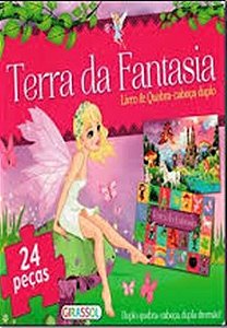 Terra Da Fantasia - Livro & Quebra-Cabeca Duplo