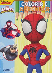 100 Páginas para Colorir Marvel - Homem Aranha