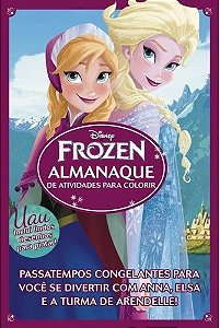 Frozen Almanaque De Atividades Para Colorir