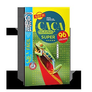 Coquetel Caça-Palavra Super, Fácil