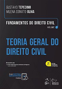 Fundamentos De Direito Civil – Vol I – Teoria Geral Do Direito Civil
