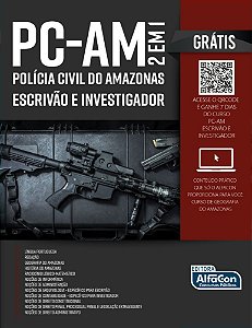 Investigador De Polícia E Escrivão De Polícia Para Polícia Civil Do Estado Do Amazonas