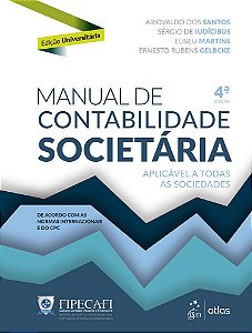 Manual De Contabilidade Societária - Edição Universitária - Capa Brochura