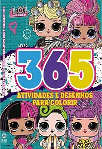 Lol Surprise Omg Livro Para Pintar Com Aquarela - SBS