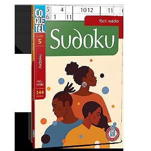 Livro Coquetel Sudoku FC/MD/DF Ed 196