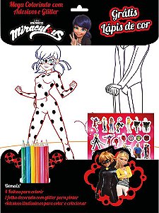 Ladybug - Colorindo Especial - Vol. 3 Seus Personagens Favoritos Esperam  Você Com Muitos Desenhos Para Pintar! - SBS