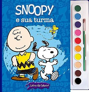 Snoopy E Sua Turma - Livro De Colorir