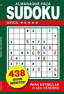Almanaque Faça Sudoku - Nível Médio - SBS