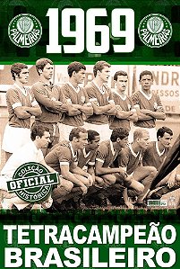 Coleção Oficial Histórica Palmeiras Edição 08 - Tetracampeão Brasileiro De 1969