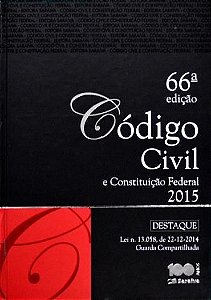 Código Civil E Constituição Federal - Tradicional - 66ª Ed. 2015