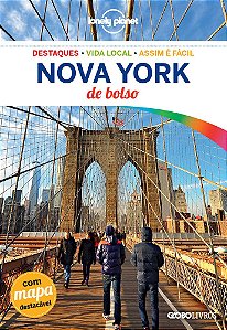 Guia Lonely Planet Nova York De Bolso - Com Mapa Descartável