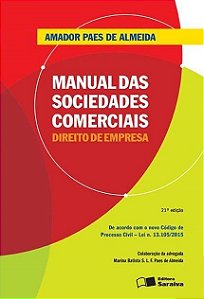 Manual Das Sociedades Comerciais - 21ª Edição